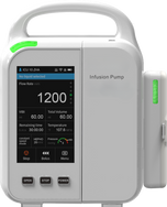 Smart Dual-Sensor Infusion Pump with Heating And Drug Library
