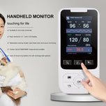 Vet Use Patient Monitor with Dual Modes – SpO2, Temp, NIBP