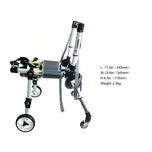 4-Wheel Veterinary Pet Wheelchair