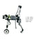 4-Wheel Veterinary Pet Wheelchair