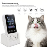 Vet Use Patient Monitor with Dual Modes – SpO2, Temp, NIBP